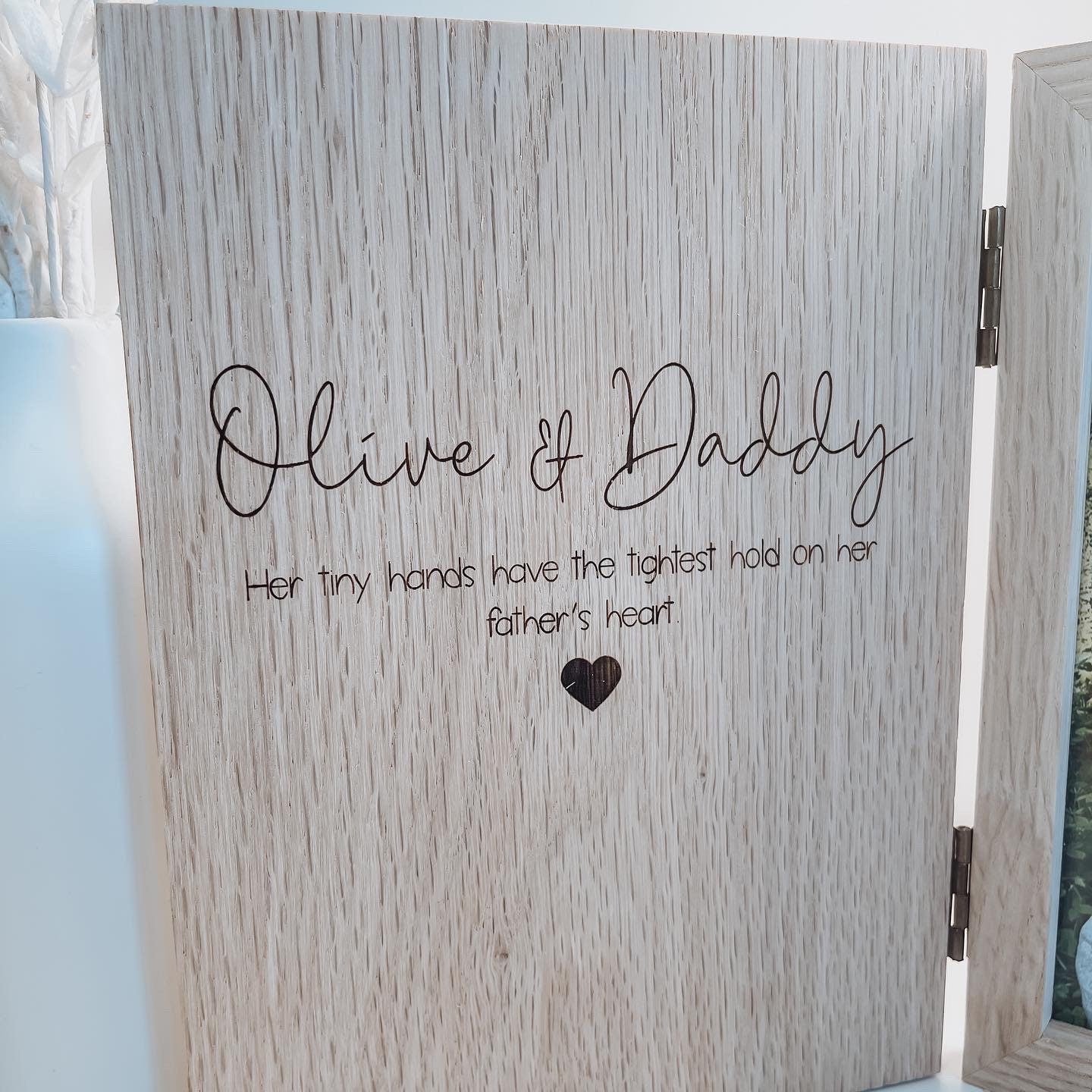 Personalised Daddy Book Photo Frame