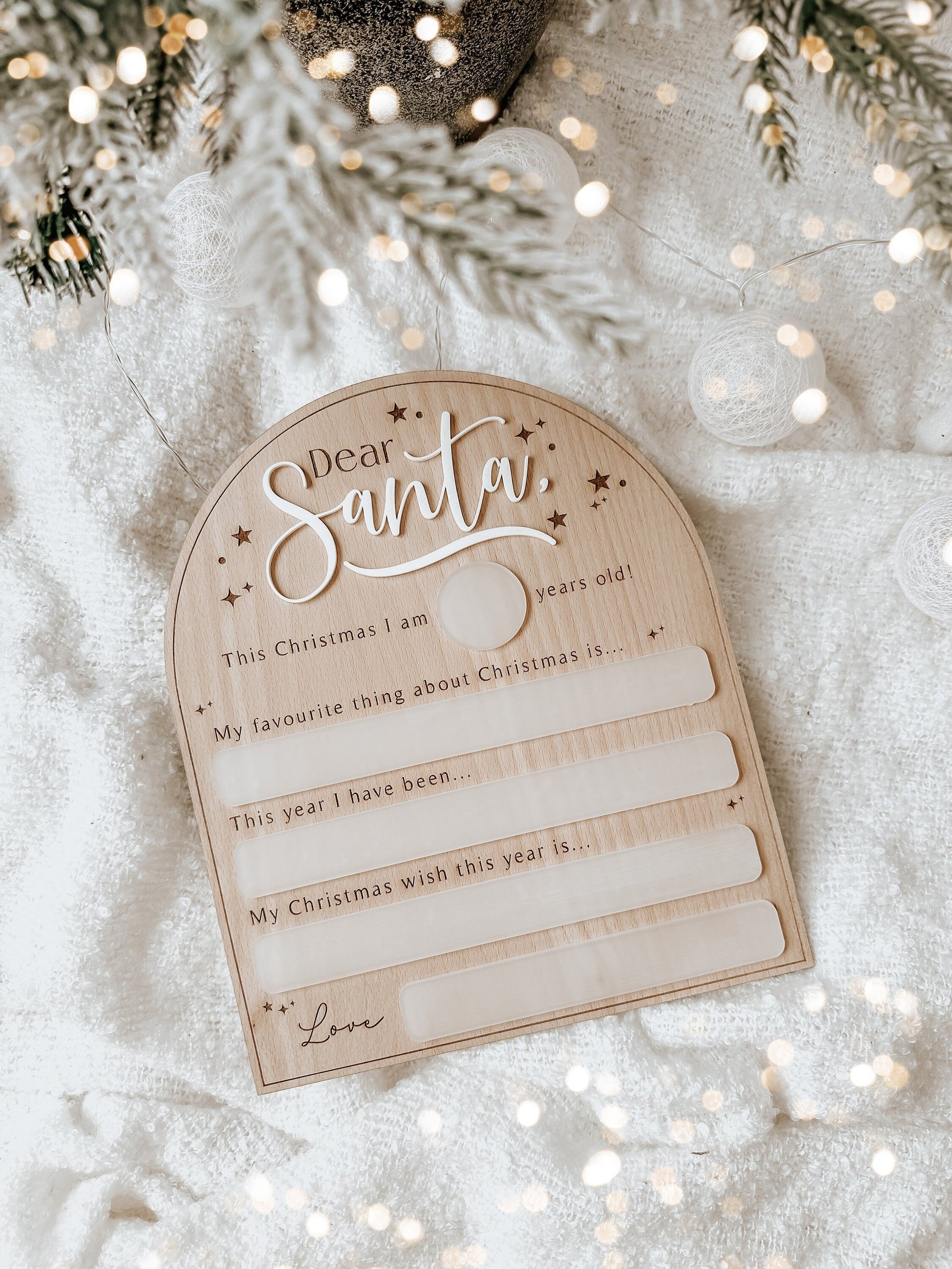 Dear Santa Board