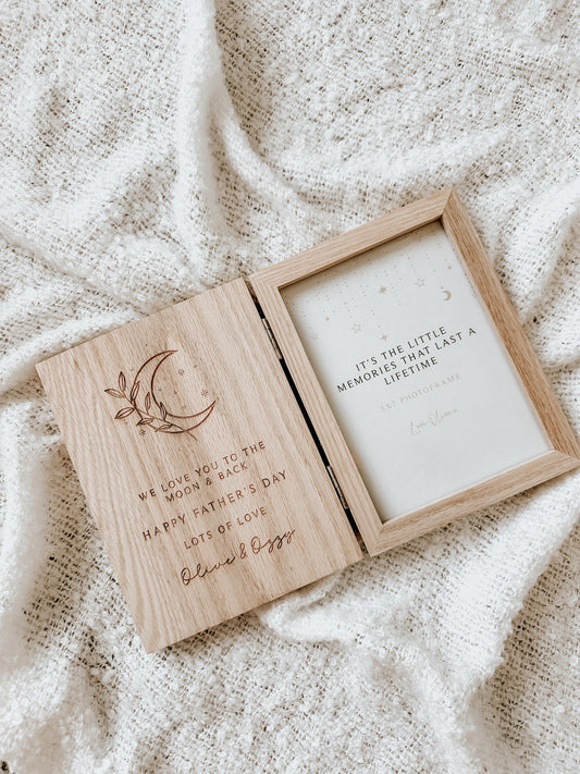 Personalised Daddy Book Photo Frame