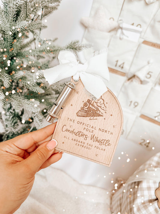 Polar Express Conductors Whistle | Christmas Decor | Christmas Train Whistle