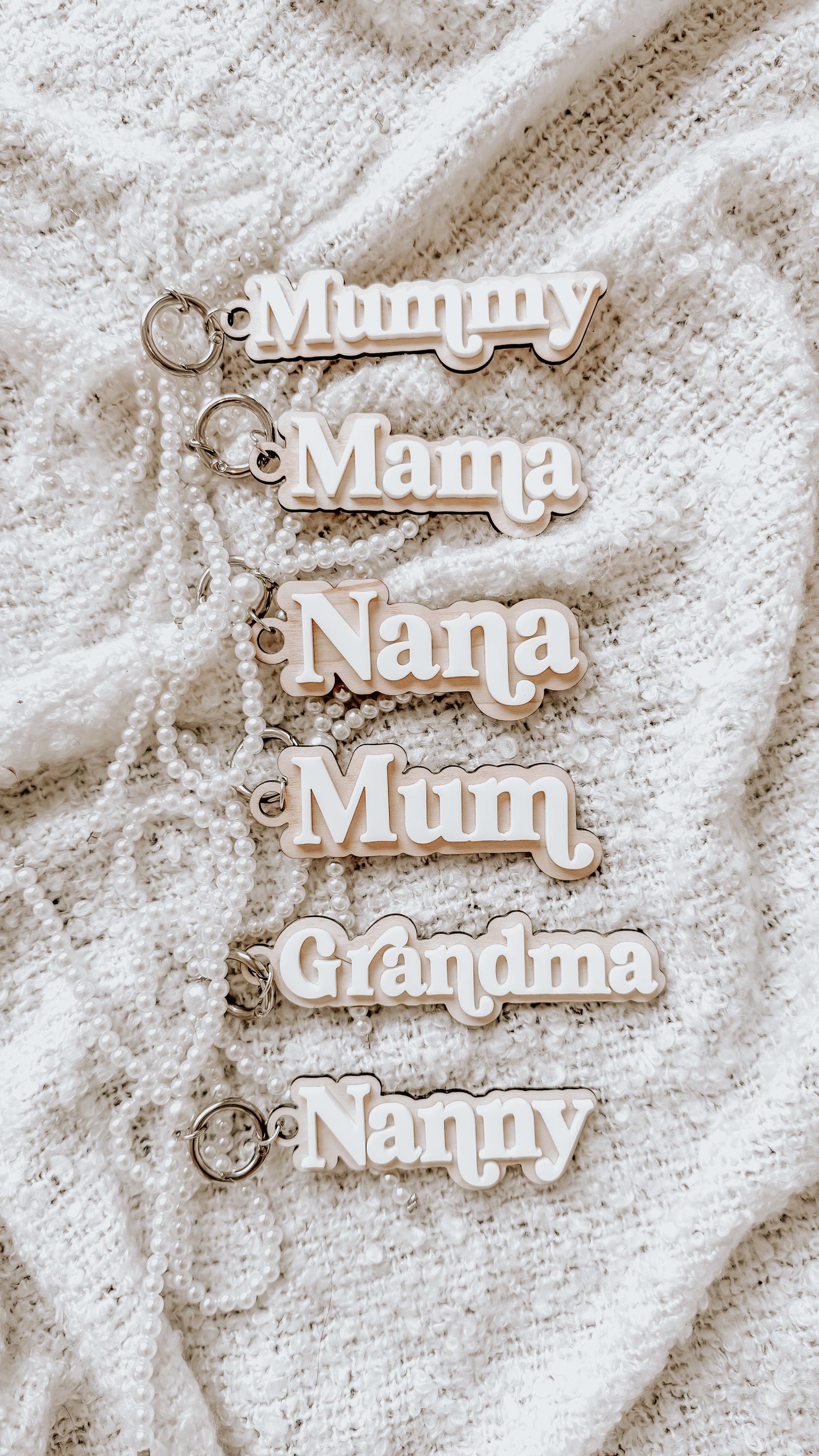 Mother's Day Pearl Bow Key Ring | Mother's Day Gifts | Gifts for Mum & Grandma