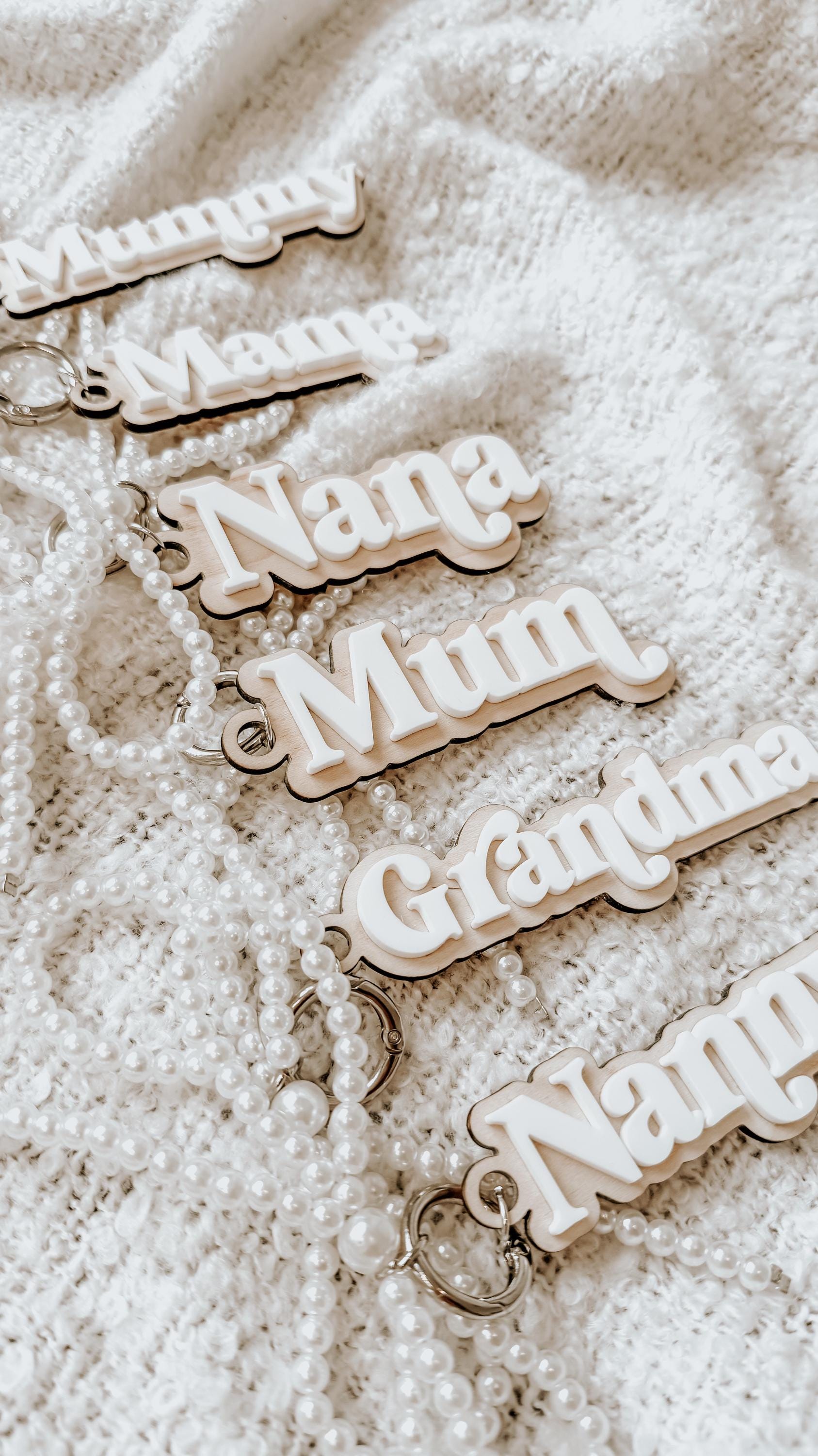 Mother's Day Pearl Bow Key Ring | Mother's Day Gifts | Gifts for Mum & Grandma