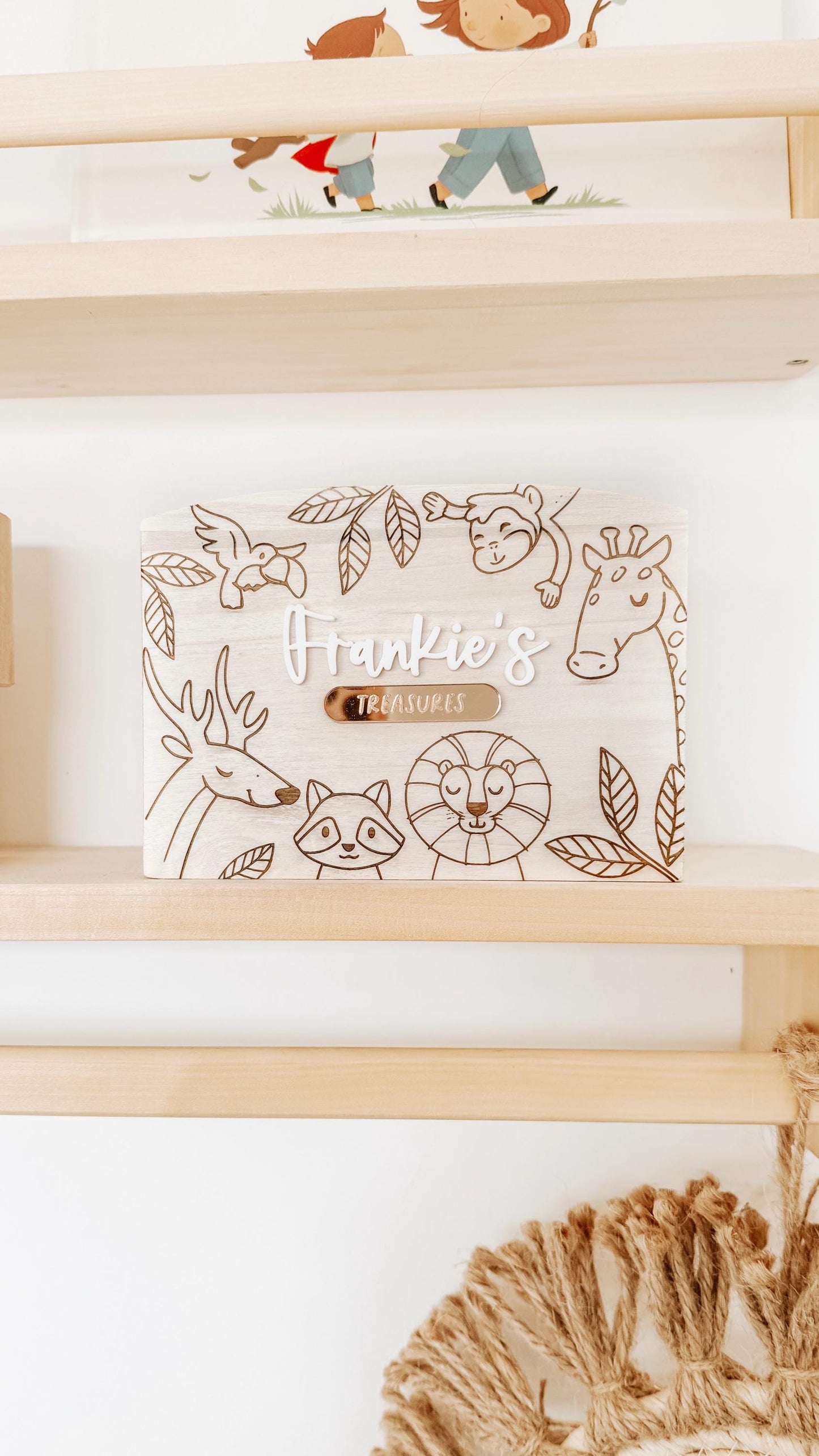 Personalised Safari Money Box | Holiday Funds Money Box | Safari Piggy Bank