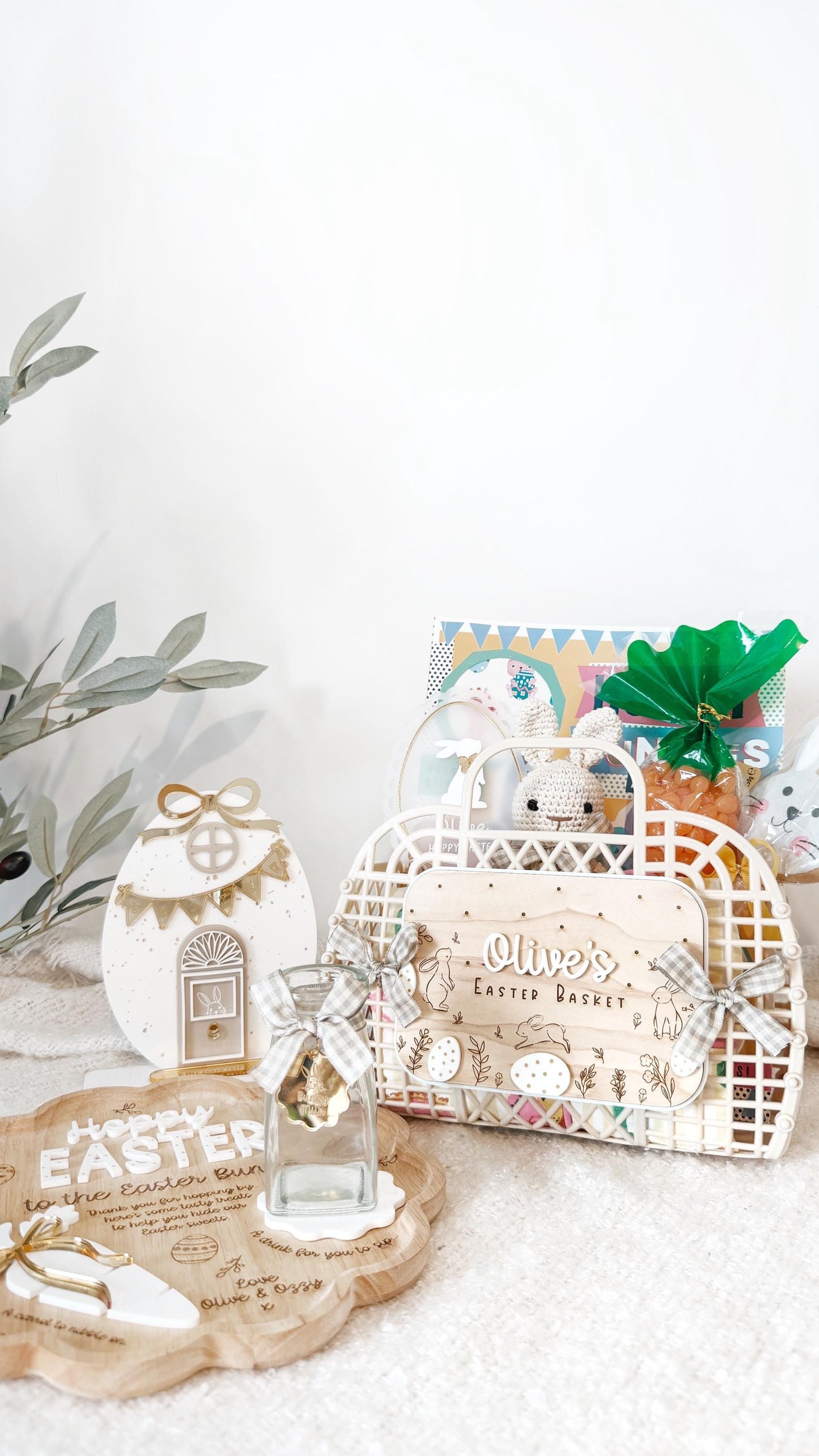 Personalised Easter Jelly Basket | Kids Easter Gifts