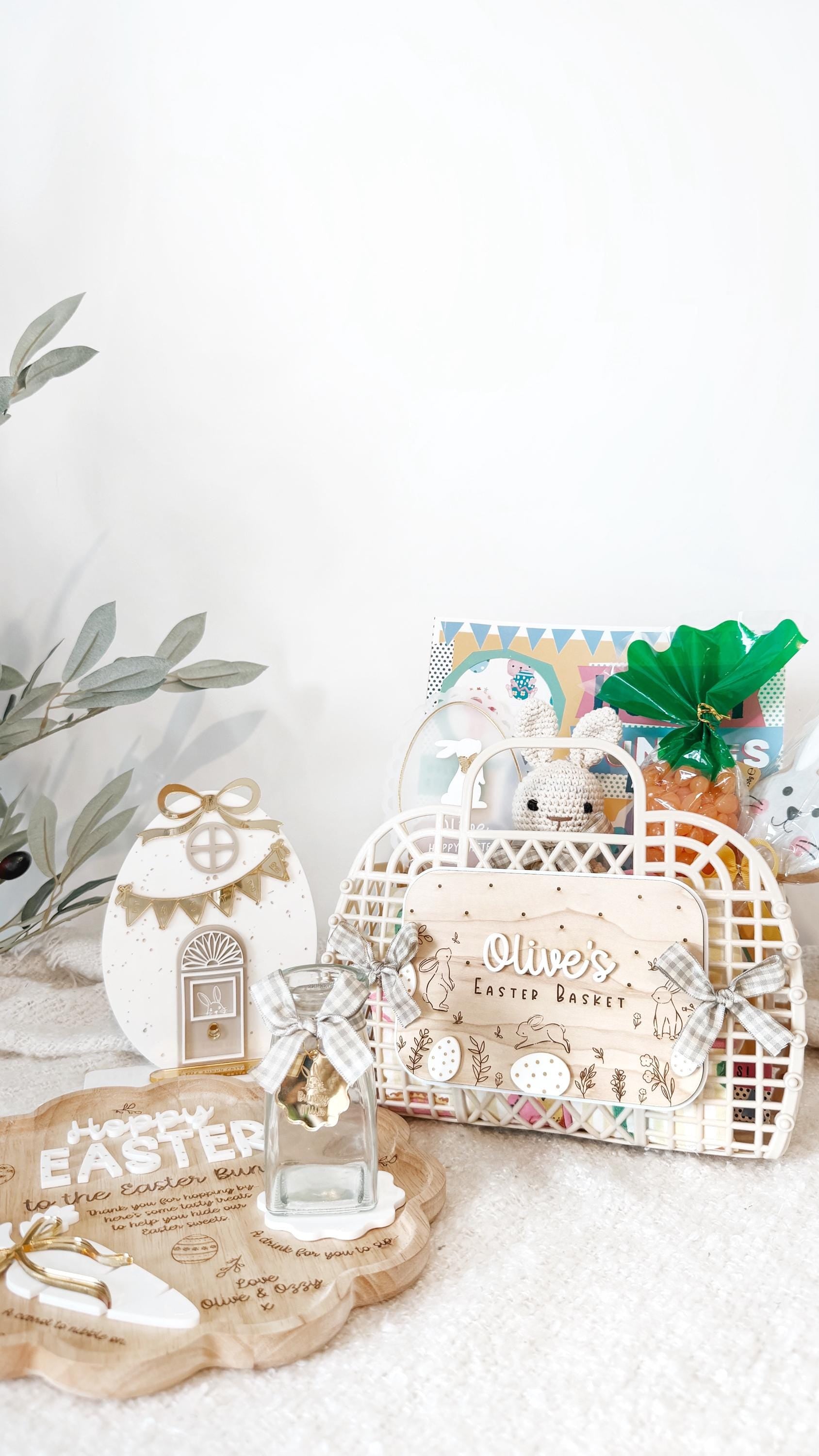 Personalised Easter Jelly Basket | Kids Easter Gifts