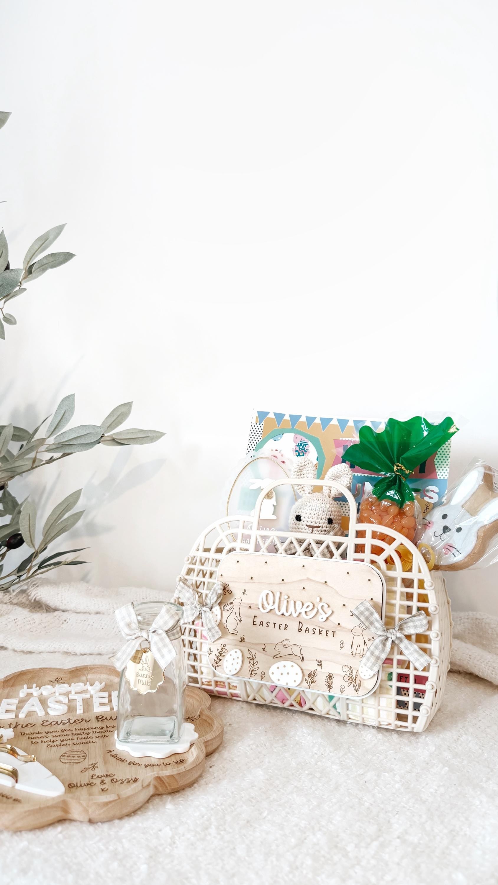 Personalised Easter Jelly Basket | Kids Easter Gifts