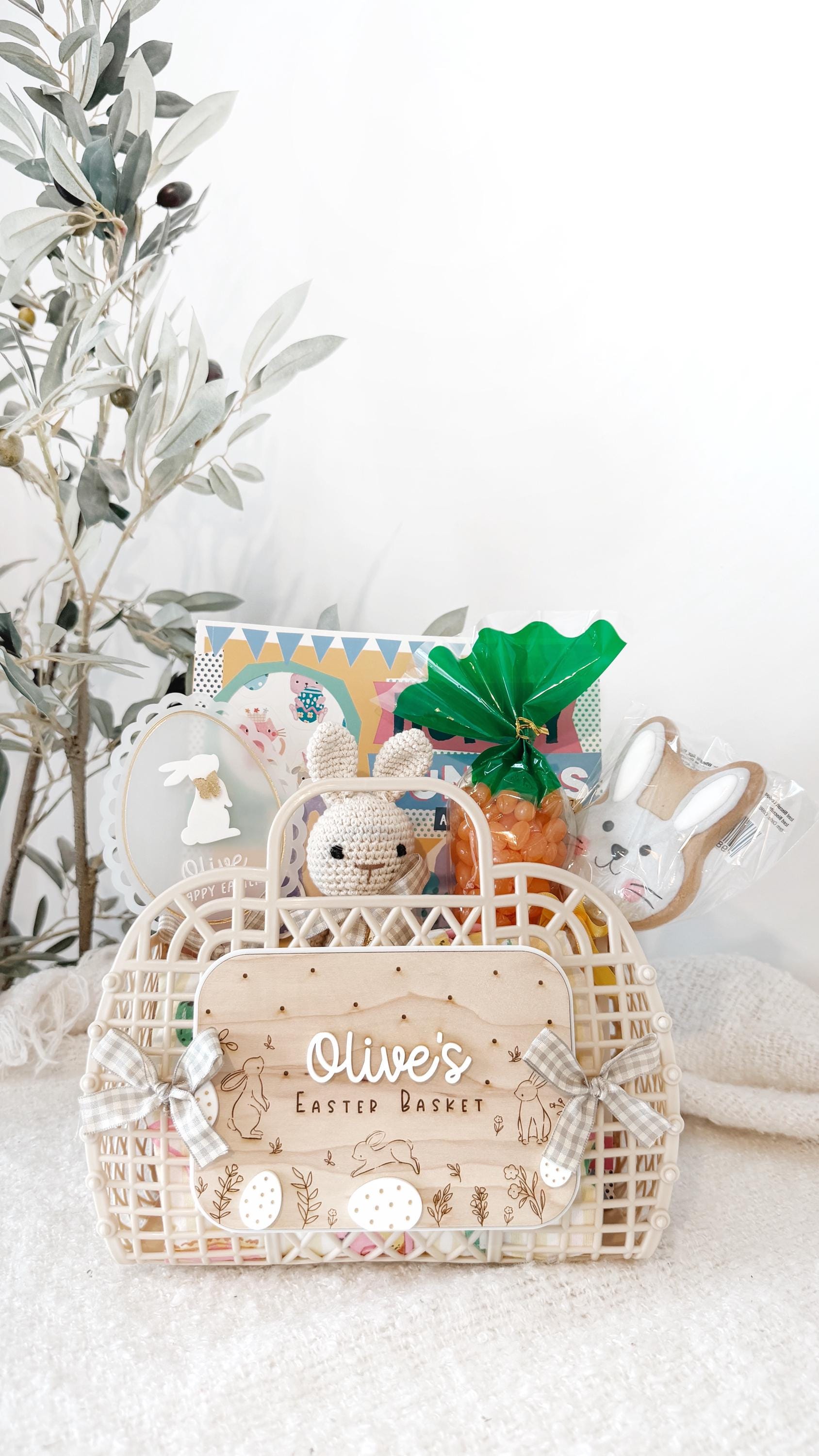 Personalised Easter Jelly Basket | Kids Easter Gifts