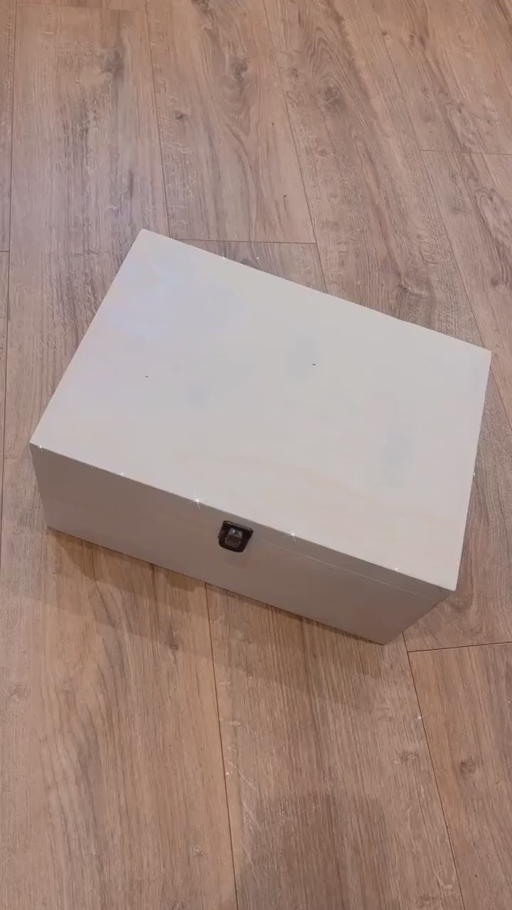 Personalised Handmade Christmas Eve Box | Christmas Box | Family Christmas Eve Box | Wooden Box | Christmas Gift | Hand Engraved